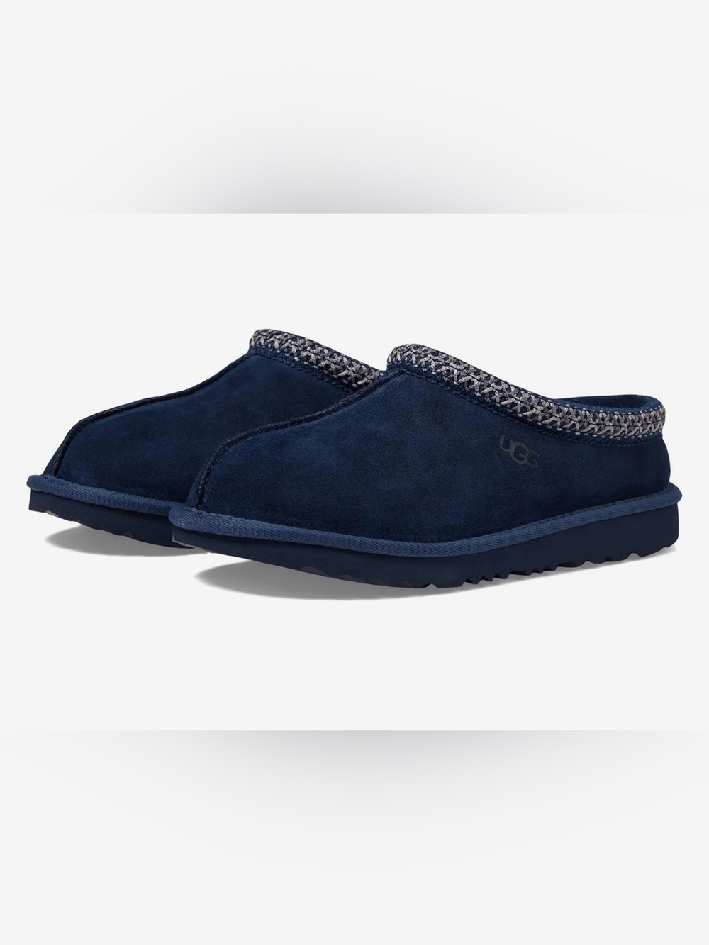 UGG Kids Tasman II Navy Blue Slipper Shoes 4